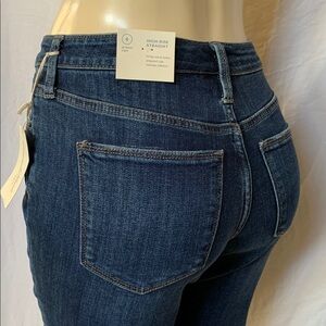 UNIVERSAL THREAD Jeans Vintage Stretch Size 6 Ankle Length Crop Indigo Wash NWT